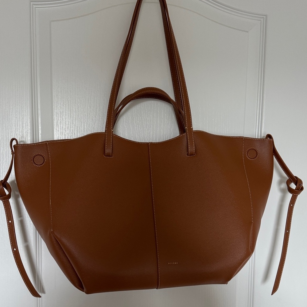 Large Brown designer Tote Bag - Picture 2 of 10